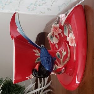 Franz porcelain Joyful Magpie Bird